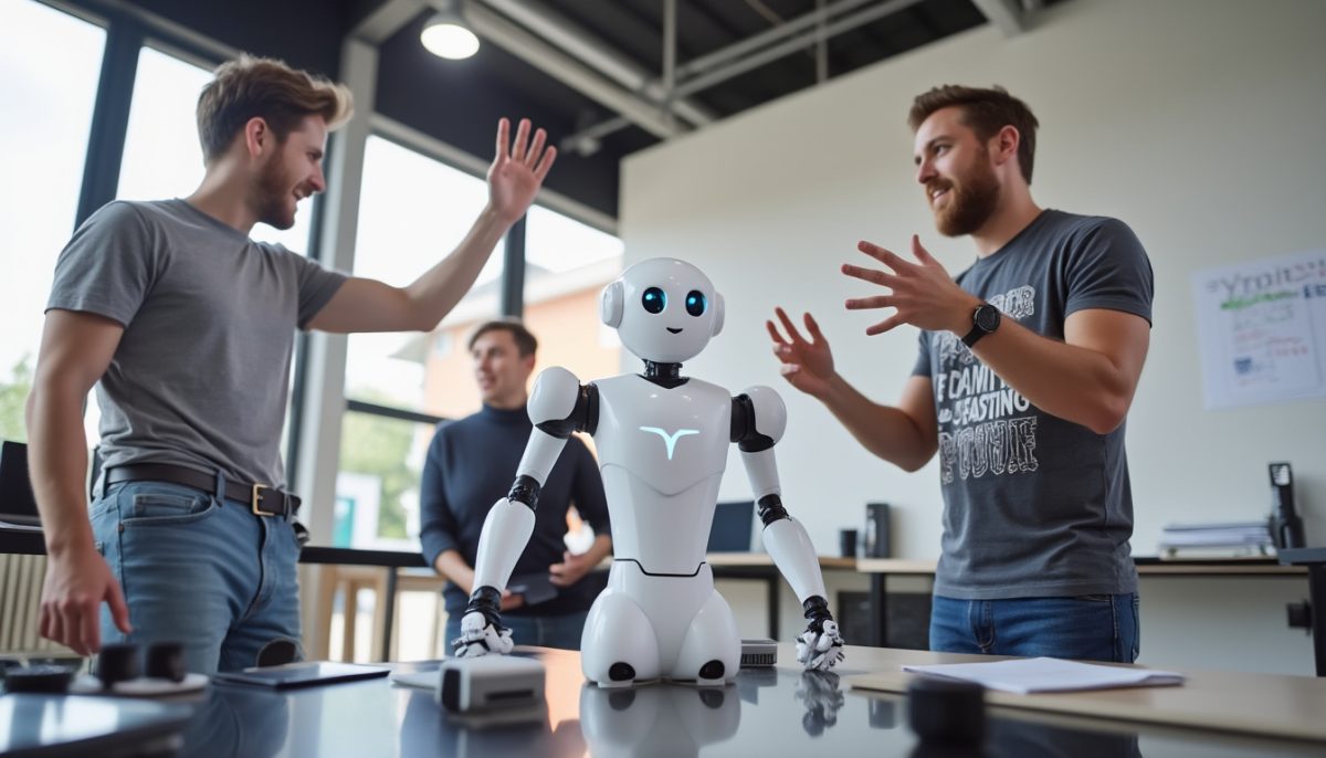 découvrez comment un youtubeur audacieux tente de provoquer le robot optimus de tesla, mais se fait surprendre par la réaction inattendue de la machine. suspense et technologie au rendez-vous !