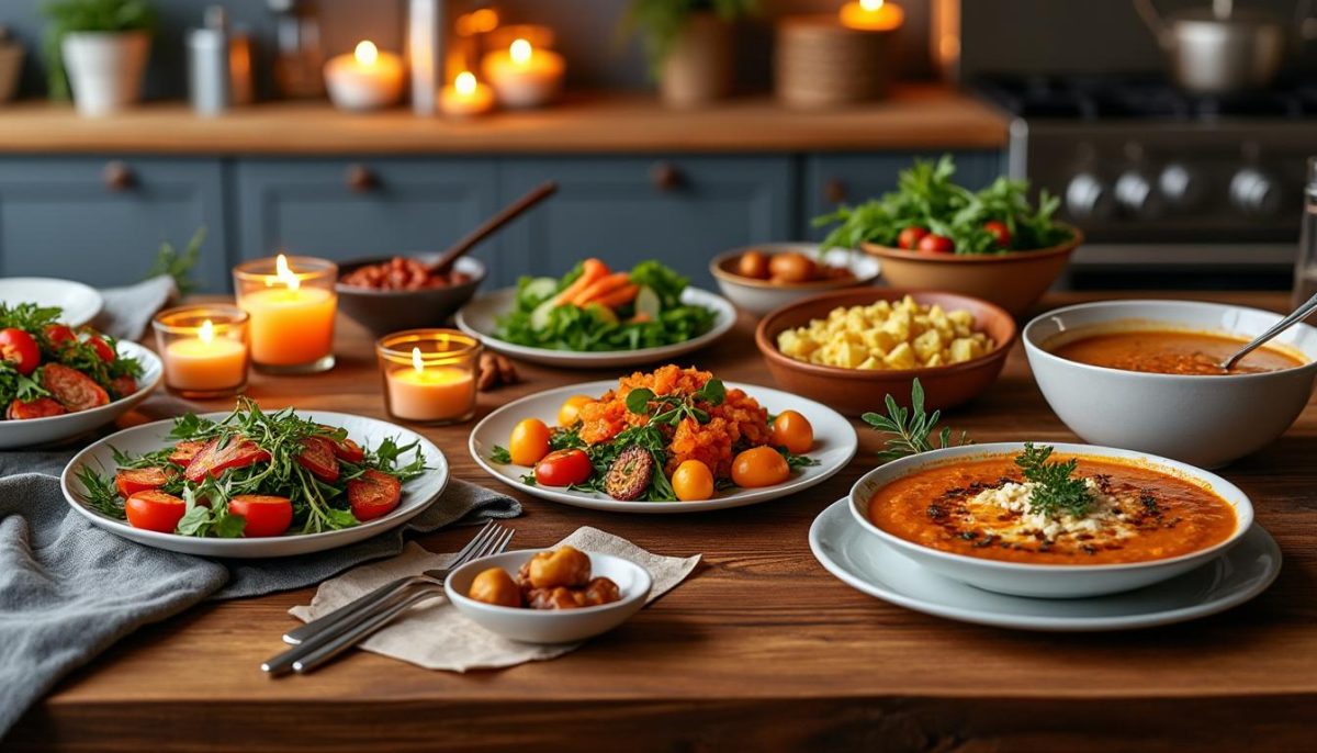 découvrez des idées de repas du soir festifs et rapides à préparer pour surprendre vos invités ou partager un moment gourmand en famille. recettes faciles, saveurs variées et ambiance conviviale au rendez-vous !