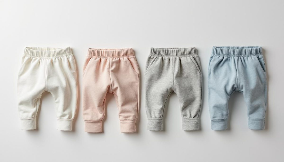 découvrez notre lot de 4 pantalons unisexes en coton, parfaits pour nouveaux-nés de 0 à 24 mois. confortables et brodés, ces leggings décontractés conviennent aussi bien aux garçons qu'aux filles, idéaux pour le quotidien de votre bébé.