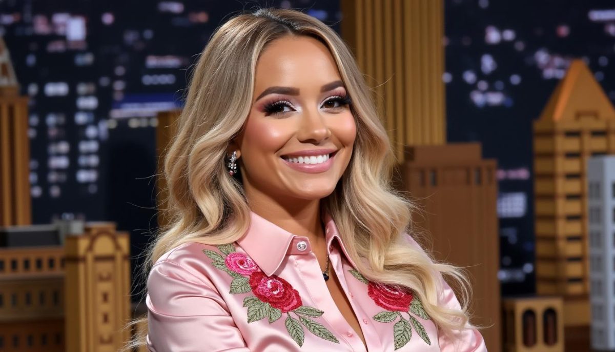 découvrez la réaction enthousiaste de la créatrice lorsque sabrina carpenter porte sa chemise brodée sur le célèbre plateau de saturday night live, un moment de fierté et de reconnaissance.