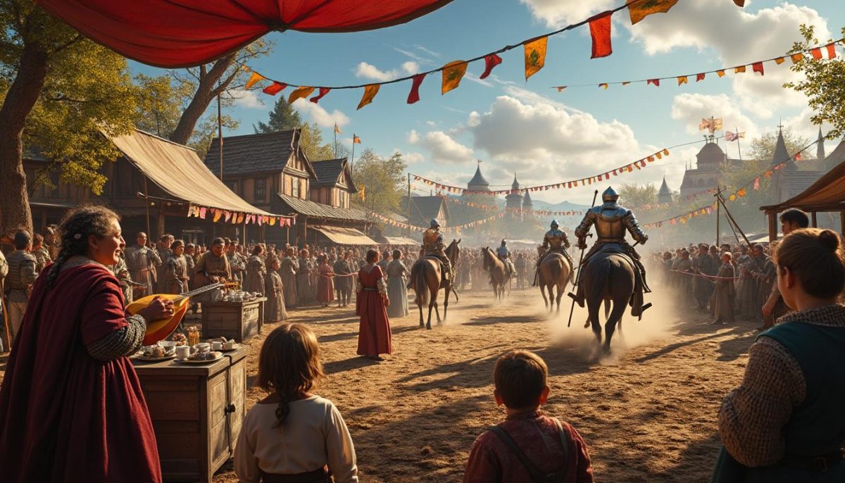 découvrez le récit d'un succès éclatant lors du tout premier festival médiéval, une célébration inoubliable riche en animations, spectacles et traditions médiévales.