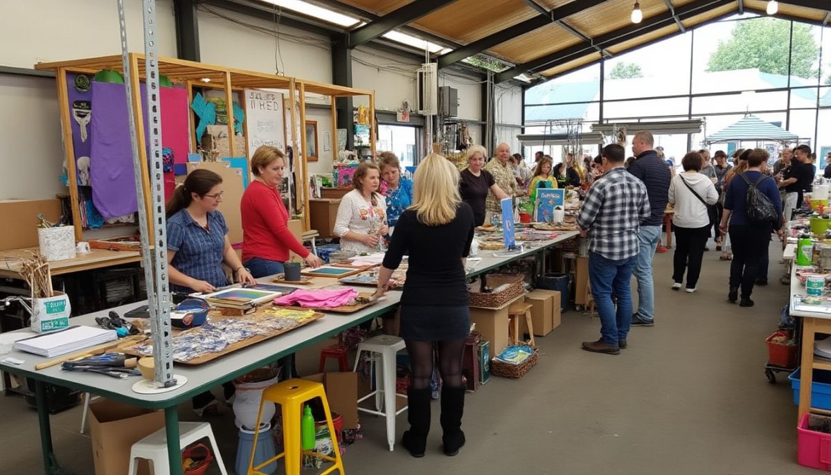 participez au festival de la récup' à montreuil (93) avec des ateliers créatifs gratuits et un marché solidaire convivial pour toute la famille.