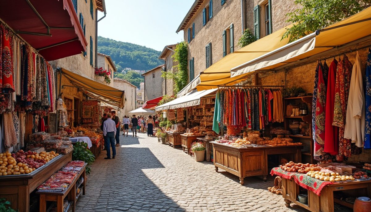 découvrez la fête du fil à labastide-rouairoux, avec sa foire gourmande pleine de saveurs et son vide-dressing unique pour chiner des trésors mode.