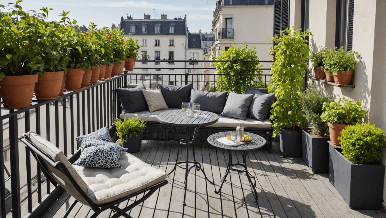Comment aménager son balcon pour en faire un espace de vie convivial et