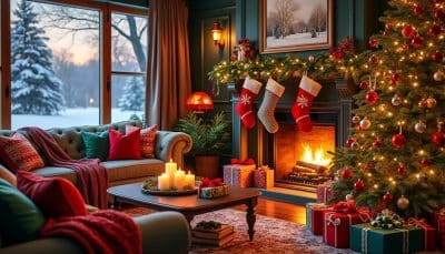 découvrez des idées lumineuses pour décorer votre salon durant les fêtes de noël. transformez votre intérieur en un espace cosy et chaleureux avec des astuces déco simples et élégantes. faites briller votre noël avec style !