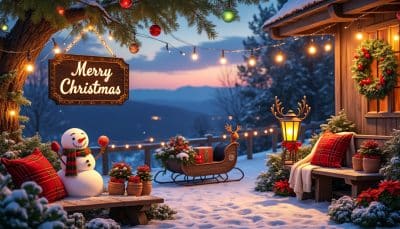 découvrez 10 idées créatives de diy déco noël extérieur pour transformer votre jardin en un véritable espace féerique. offrez à vos invités une ambiance festive et chaleureuse avec ces astuces simples et originales qui mettront en valeur votre propriété pendant les fêtes.