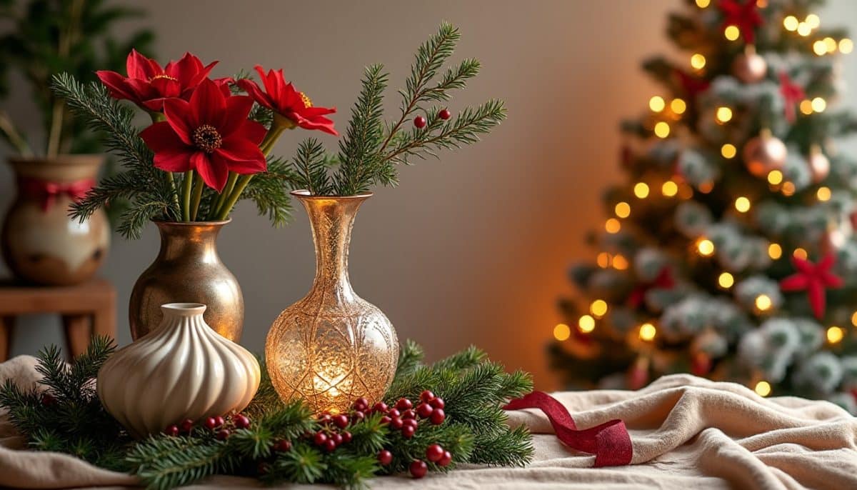 découvrez nos idées créatives de vases de noël pour apporter une touche festive à votre décoration. inspirez-vous de nos conseils pour embellir votre intérieur avec des arrangements floraux uniques et éblouissants qui rendront vos fêtes inoubliables.