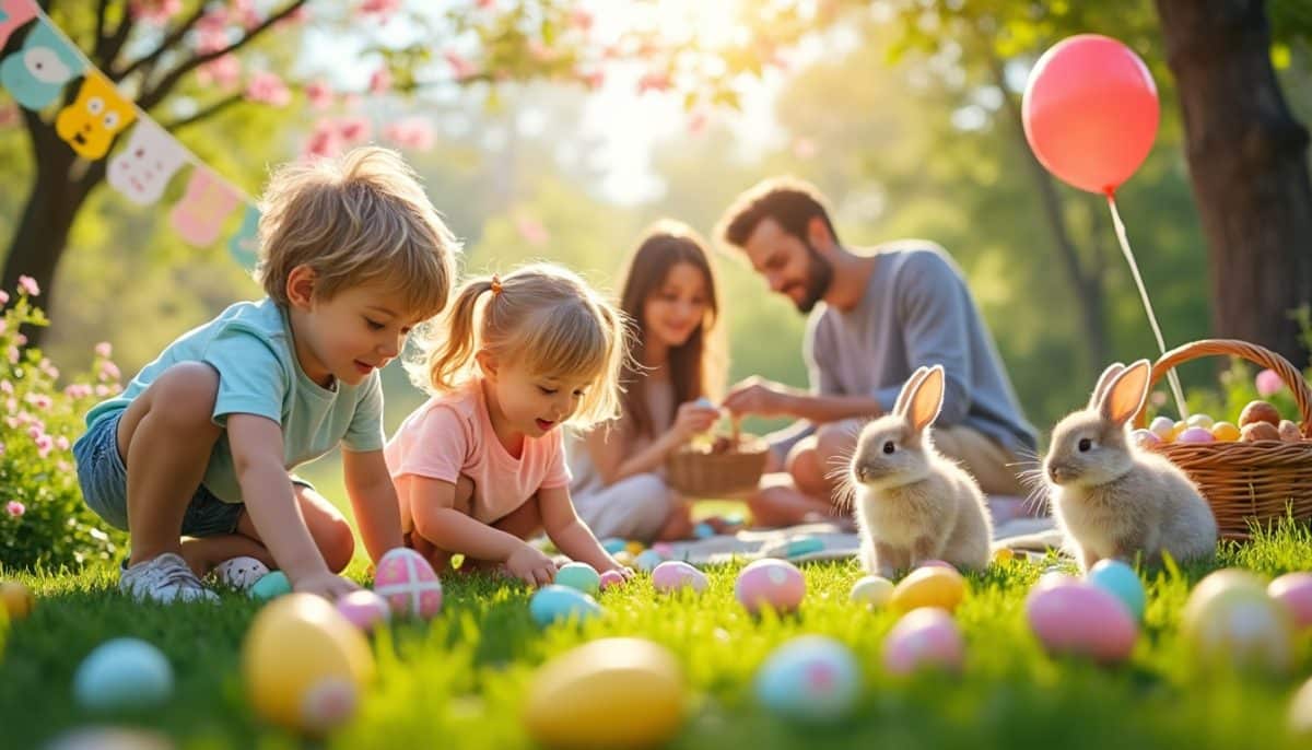 découvrez des idées d'activités ludiques pour toute la famille afin de créer une ambiance festive à pâques. jeux, chasses aux œufs et décoration : amusez-vous ensemble pour célébrer cette fête printanière!
