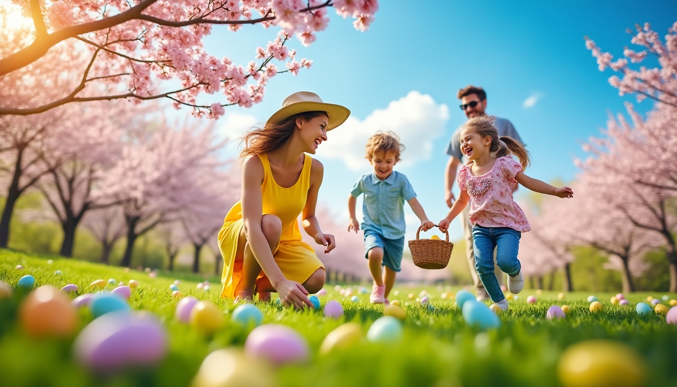 découvrez nos idées créatives et amusantes pour organiser une chasse aux œufs de pâques inoubliable. plongez dans l'ambiance festive avec des conseils sur les décorations, les jeux et les surprises, pour ravir petits et grands lors de cette célébration printanière.