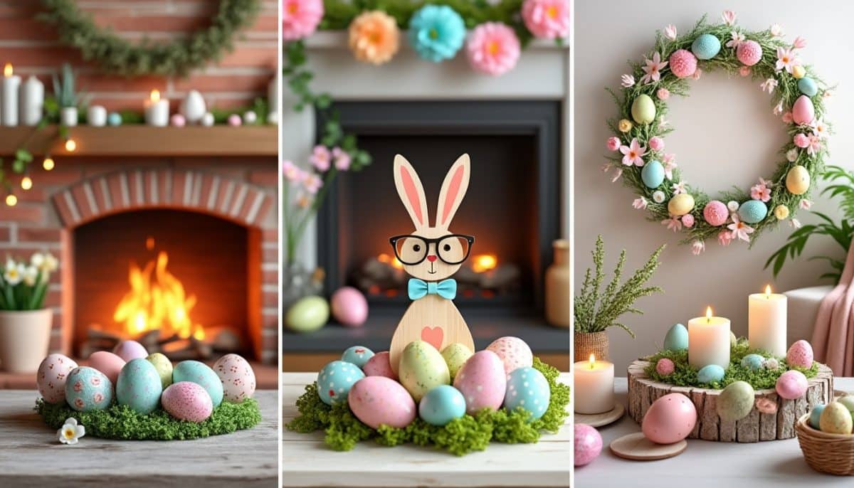 découvrez des idées créatives de cheminées diy pour embellir votre décoration de pâques. inspirez-vous de projets simples et amusants qui apporteront une touche chaleureuse et festive à votre intérieur pour cette fête printanière.