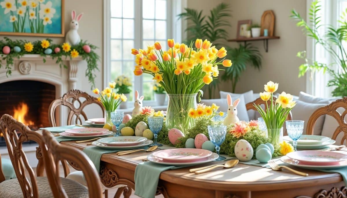 découvrez des idées créatives et inspirantes pour décorer votre maison à l'occasion de pâques. transformez votre intérieur avec des décorations festives, des diy faciles et des ambiances chaleureuses, parfaites pour accueillir vos proches et célébrer cette fête joyeuse en famille.