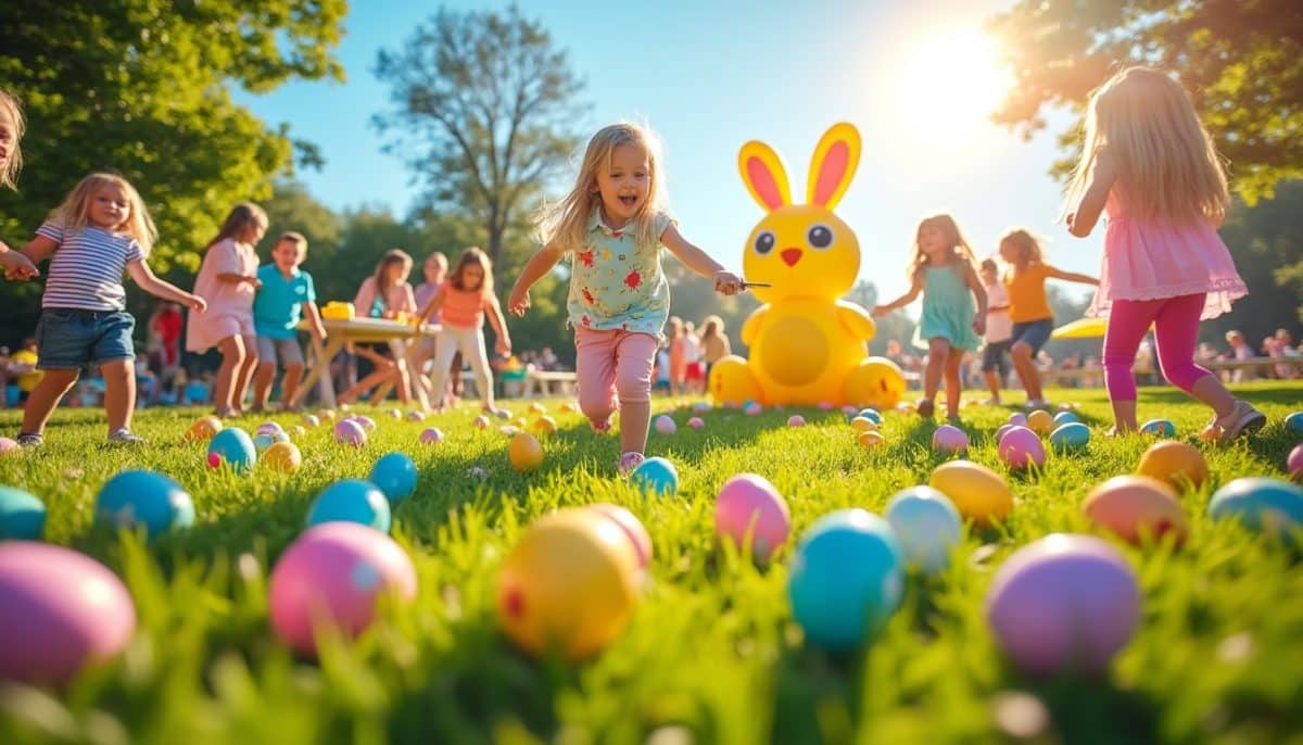 découvrez des idées créatives et amusantes de jeux d'extérieur pour célébrer pâques en famille ou entre amis. transformez votre chasse aux œufs en une aventure inoubliable avec des activités ludiques pour tous les âges.