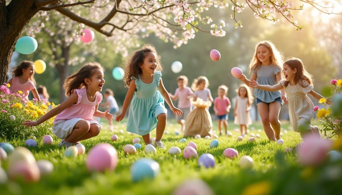 découvrez des idées originales et amusantes de jeux pour célébrer pâques entre amis. transformez votre fête en un moment mémorable avec des activités ludiques et des jeux interactifs, parfaits pour tous les âges. amusez-vous tout en créant des souvenirs inoubliables !