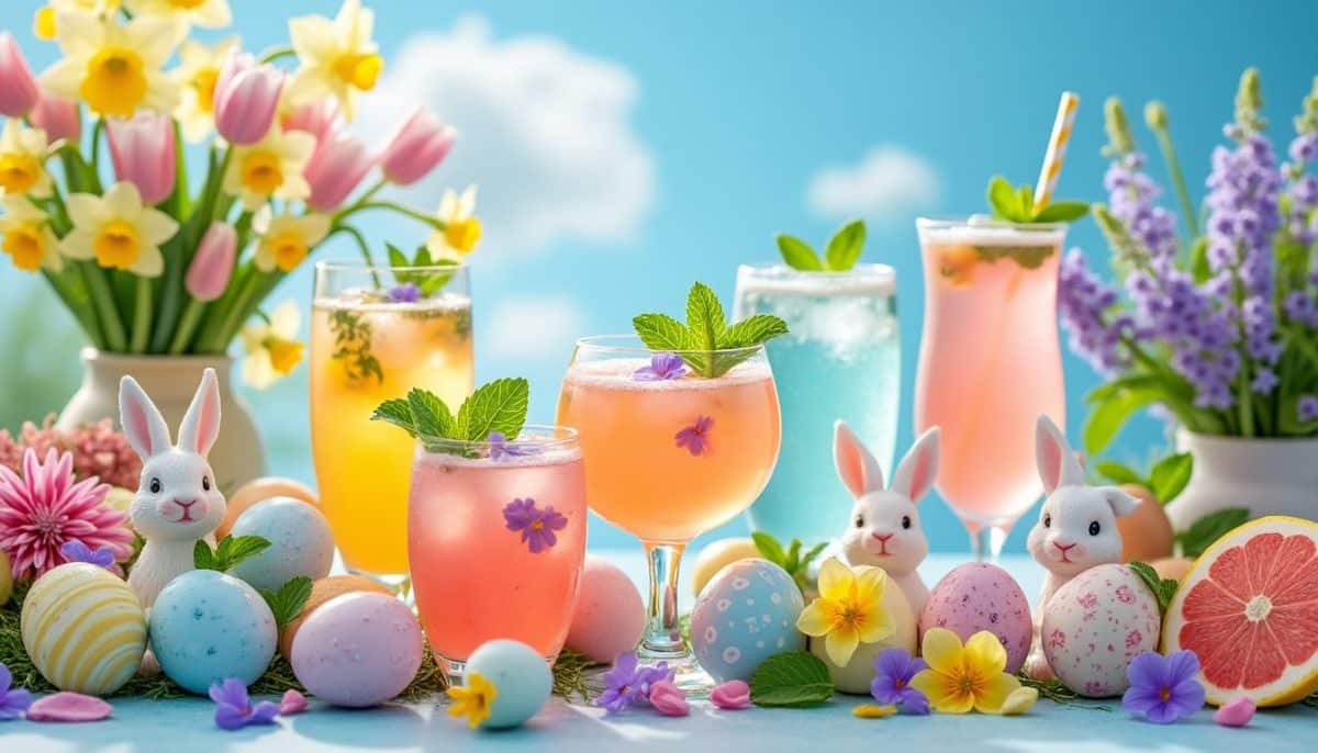 découvrez des idées rafraîchissantes de boissons printanières pour célébrer pâques avec style. que ce soit des cocktails fruités, des mocktails colorés ou des infusions légères, apportez une touche festive à vos rassemblements printaniers.
