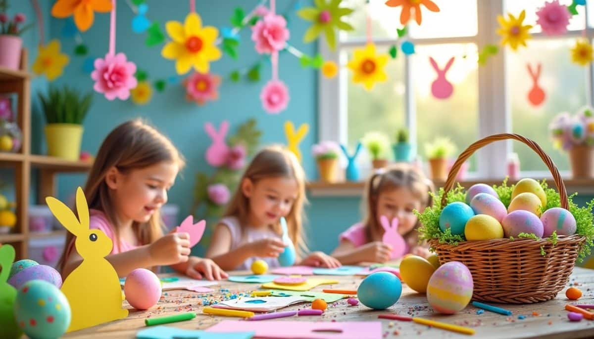 découvrez des idées de bricolage créatives pour célébrer pâques avec les enfants. amusez-vous en réalisant des décorations colorées, des activités manuelles et des projets ludiques qui raviront petits et grands. éveillez l'imagination de vos enfants tout en partageant des moments de joie et de convivialité pendant cette fête printanière.