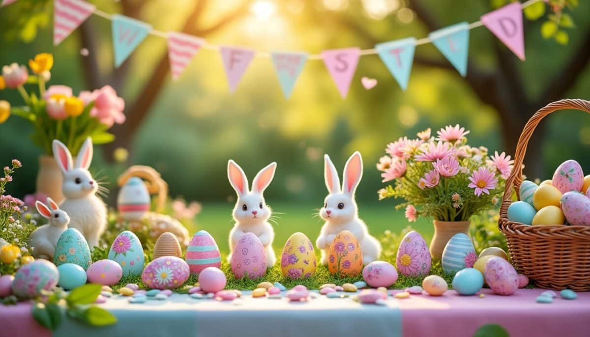 découvrez des idées originales et festives pour célébrer pâques avec des thèmes colorés et amusants. que ce soit pour les enfants ou les adultes, laissez-vous inspirer par nos suggestions de décorations, de jeux et d'activités pour une fête inoubliable!