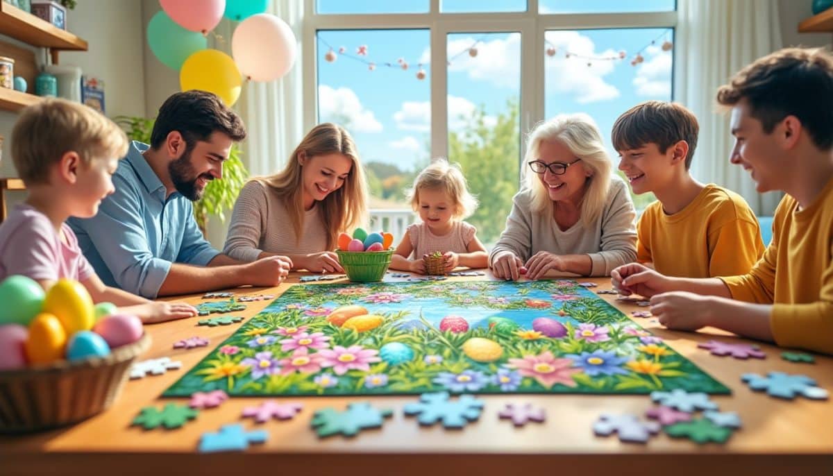 découvrez des idées de puzzles ludiques et créatifs pour célébrer pâques en famille. transformez cette fête en un moment de partage et de divertissement, tout en stimulant l'esprit des petits et des grands. amusez-vous ensemble avec des challenges adaptés à tous les âges.