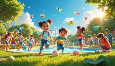découvrez 5 idées de jeux d'extérieur innovants pour stimuler le développement des enfants en 2025. encouragez la créativité, la motricité et les interactions sociales tout en profitant du grand air. parfait pour les parents souhaitant allier amusement et apprentissage !