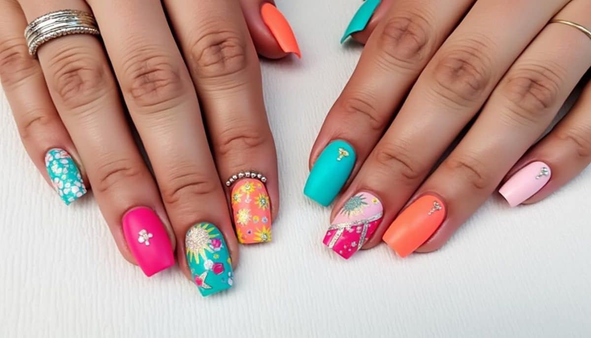 découvrez le guide complet pour obtenir des ongles estivaux éclatants cet été ! des conseils pratiques aux tendances incontournables, apprenez à sublimer vos manucures pour briller sous le soleil. préparez-vous à faire sensation avec des couleurs vibrantes et des astuces essentielles pour des ongles parfaits tout l'été.