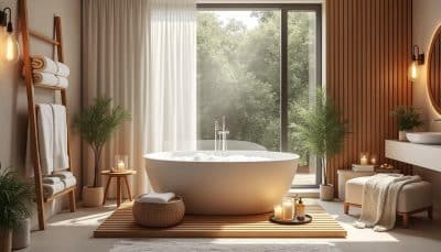 découvrez 11 idées inspirantes pour aménager une salle de bain chaleureuse, alliant confort et esthétique. transformez votre espace en un havre de paix avec des conseils pratiques et des éléments de décoration qui favorisent une ambiance relaxante.