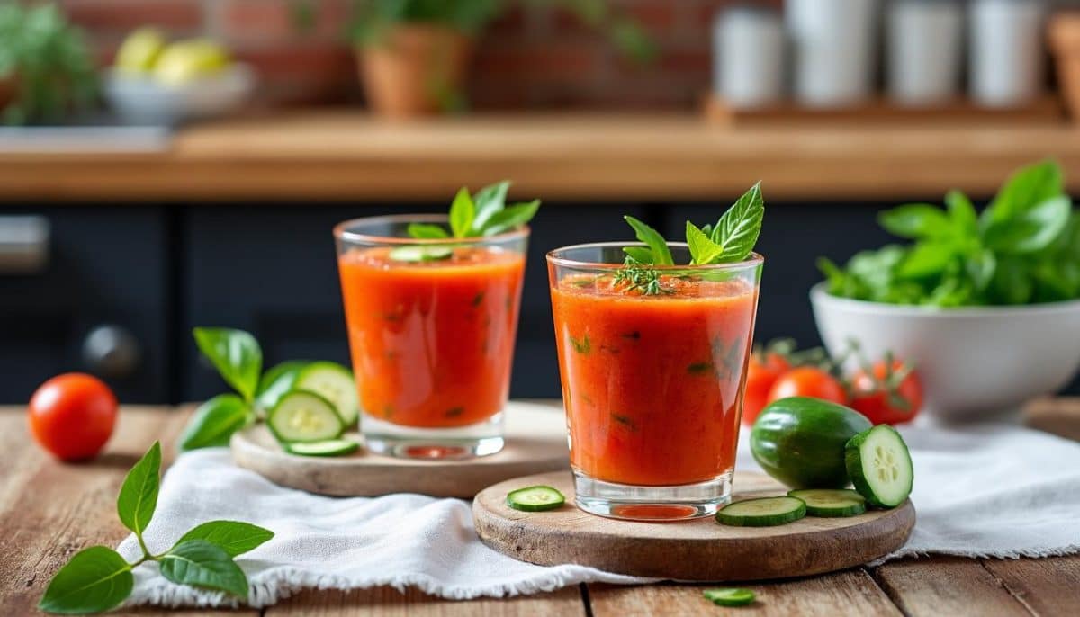 découvrez 11 recettes de gaspacho rafraîchissantes qui ajoutent une touche estivale à vos repas. parfaites pour les chaudes journées d'été, ces recettes saines et savoureuses sont idéales pour un coup de frais instantané!