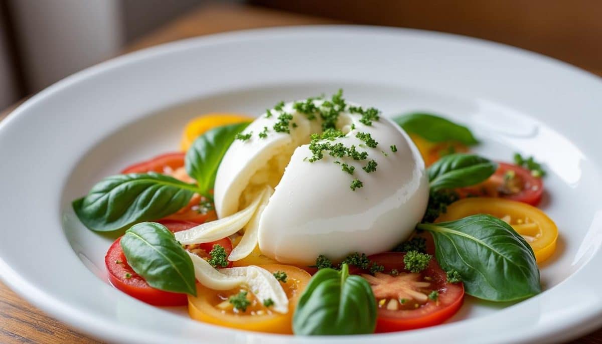 découvrez 12 délicieuses recettes de burrata pour un apéritif chic et raffiné. élevez vos soirées en famille ou entre amis avec ces créations savoureuses qui charmeront vos invités. idéal pour toutes les occasions!