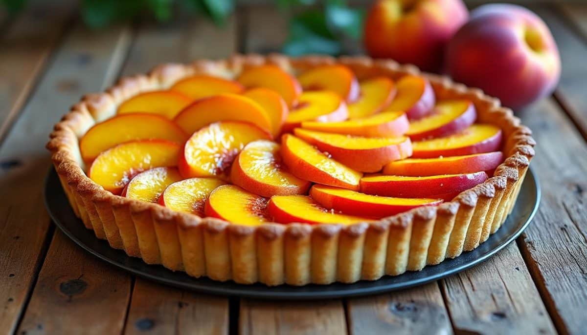 découvrez 12 délicieuses recettes de tartes à la pêche pour un goûter fruité et savoureux. idéales pour ravir vos papilles et celles de vos proches, ces tartes allient douceur et fraîcheur en toute simplicité. laissez-vous tenter par ces créations gourmandes !