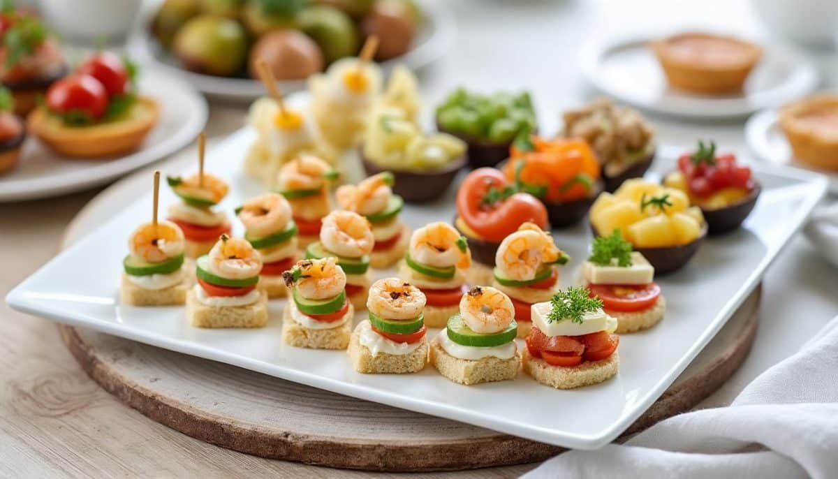découvrez notre sélection de 13 petits fours apéritifs savoureux et originaux qui sauront épater vos convives lors de vos réceptions. faciles à préparer, ces délicieuses bouchées mettront en valeur vos talents culinaires et raviront les papilles de vos invités.