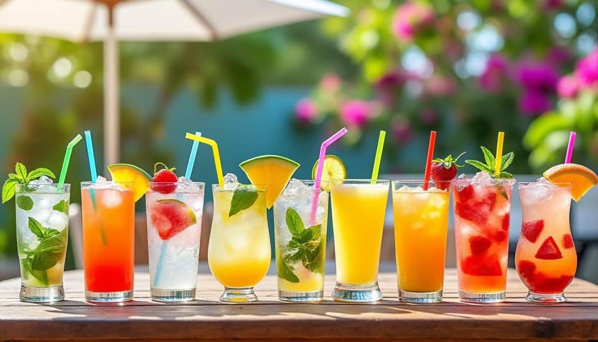 découvrez notre sélection de 15 cocktails rafraîchissants pour donner du peps à vos soirées. des recettes variées et savoureuses qui séduiront vos invités et égayeront vos événements.