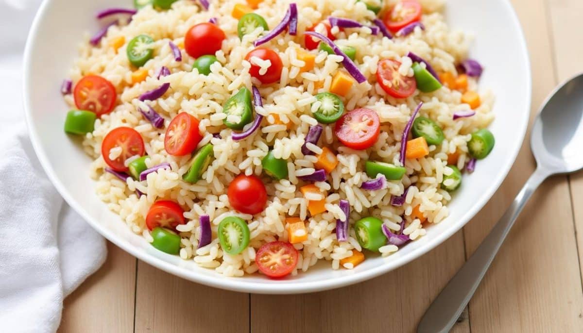 découvrez 15 délicieuses recettes de salades de riz, parfaites pour un plat complet et rafraîchissant. idéales pour vos repas d'été, ces salades combinent saveurs et nutrition, offrant un mélange parfait de légumes croquants, d'herbes fraîches et de céréales nourrissantes. régalez-vous avec des idées simples et variées pour chaque occasion.