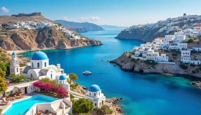 découvrez les 16 îles paradisiaques de grèce pour plonger dans le bleu éclatant de la mer égée. évadez-vous vers des paysages enchanteurs, des plages de sable fin et des villages pittoresques qui vous enivreront de leur beauté magique. explorez chaque île et laissez-vous séduire par leur charme unique.