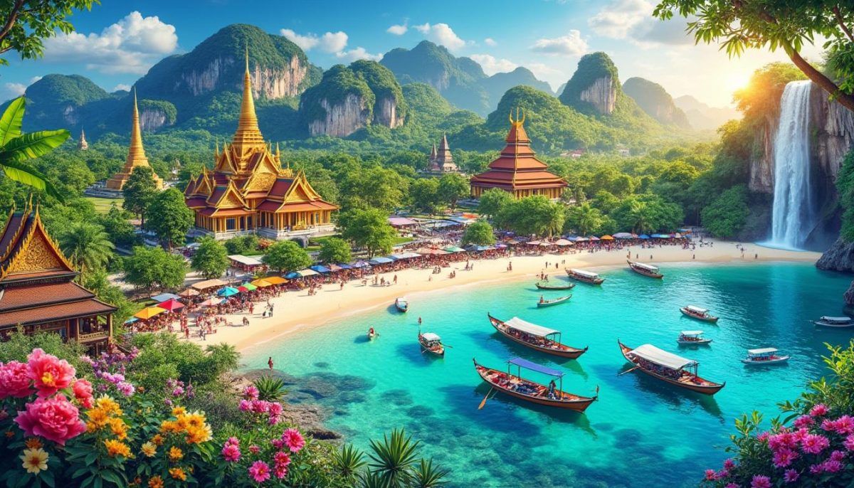 découvrez 17 escales en thaïlande pour une immersion exotique inoubliable. plongez dans la culture vibrante, les paysages à couper le souffle et la gastronomie savoureuse de ce pays fascinant. que vous recherchiez des plages paradisiaques ou des temples historiques, cette sélection vous guidera à travers les merveilles de la thaïlande.