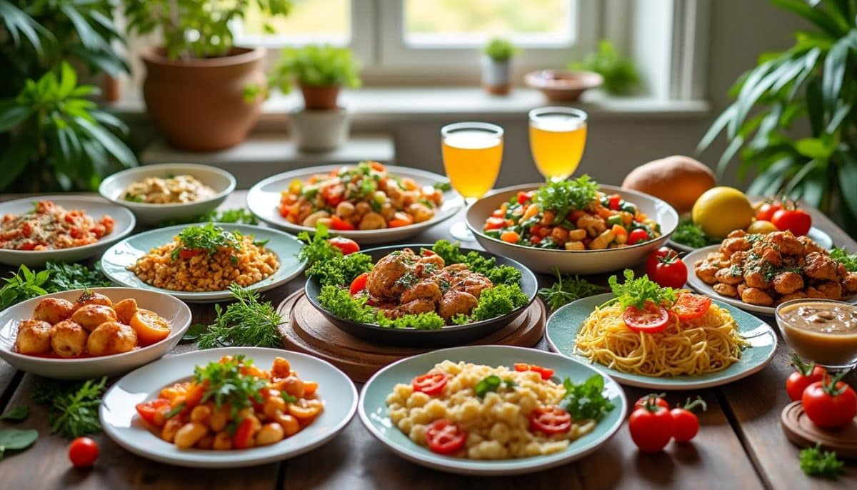 découvrez 25 idées repas pratiques et savoureuses pour varier vos plats sans stress. simplifiez vos repas quotidiens avec ces recettes faciles à préparer, adaptées à toute la famille. ne manquez pas l'opportunité de raviver vos repas avec créativité et simplicité !