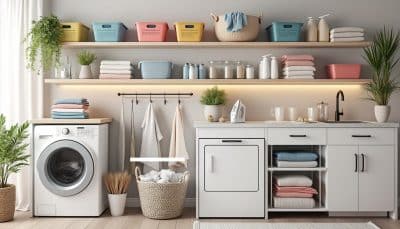 découvrez 9 organisations de buanderie astucieuses pour simplifier votre quotidien. apprenez à gérer votre linge sans stress grâce à des conseils pratiques et des solutions innovantes qui vous aideront à garder votre espace propre et ordonné.