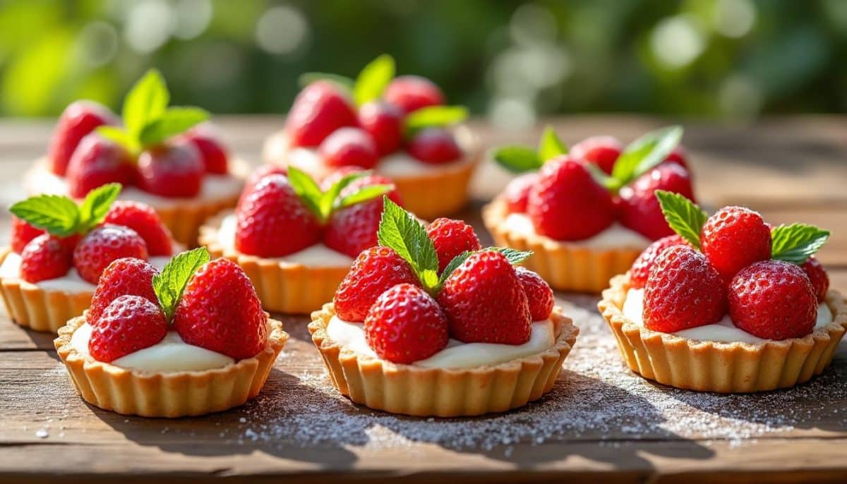 découvrez 9 délicieuses recettes de tartes aux fraises qui vous plongeront dans l'ambiance estivale. parfaites pour régaler vos invités ou savourer en famille, ces tartes allient fraîcheur et douceur, pour un été savoureux.