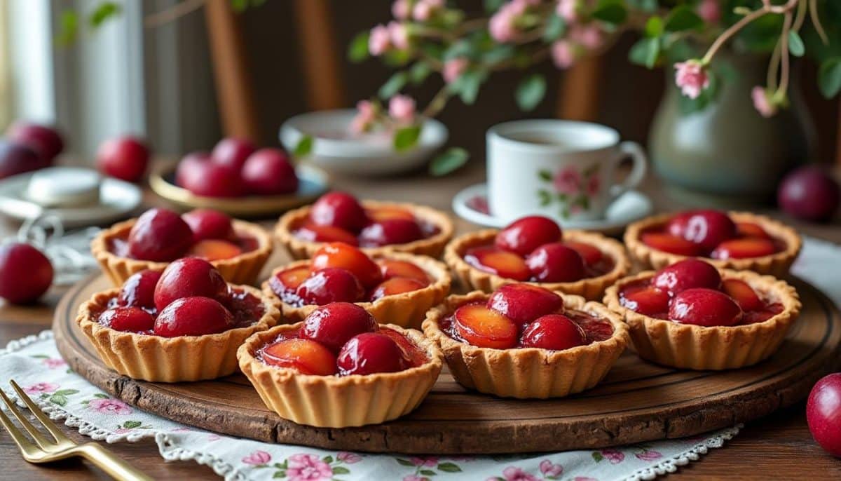 découvrez des recettes irrésistibles de tartes aux prunes rouges qui marient douceur et acidité, offrant un contraste gourmet parfait. laissez-vous séduire par ces créations fruitées, idéales pour vos desserts ou occasions spéciales.