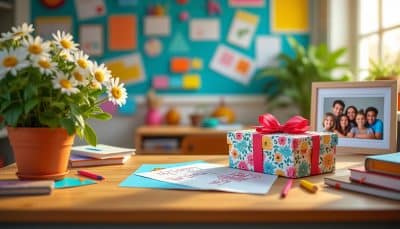découvrez des idées originales pour offrir un cadeau touchant à la maîtresse en fin d'année scolaire. faites-lui plaisir avec un geste mémorable qui témoignera de votre gratitude et célébrera son dévouement.