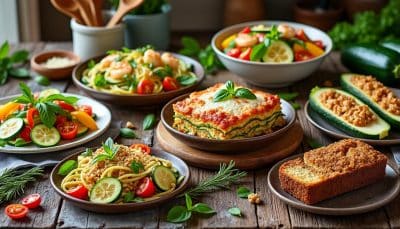 découvrez cinq recettes étonnantes à base de courgette qui surprendront vos invités et éveilleront leurs papilles. préparez-vous à transformer ce légume quotidien en plats raffinés et savoureux, parfaits pour toutes les occasions !