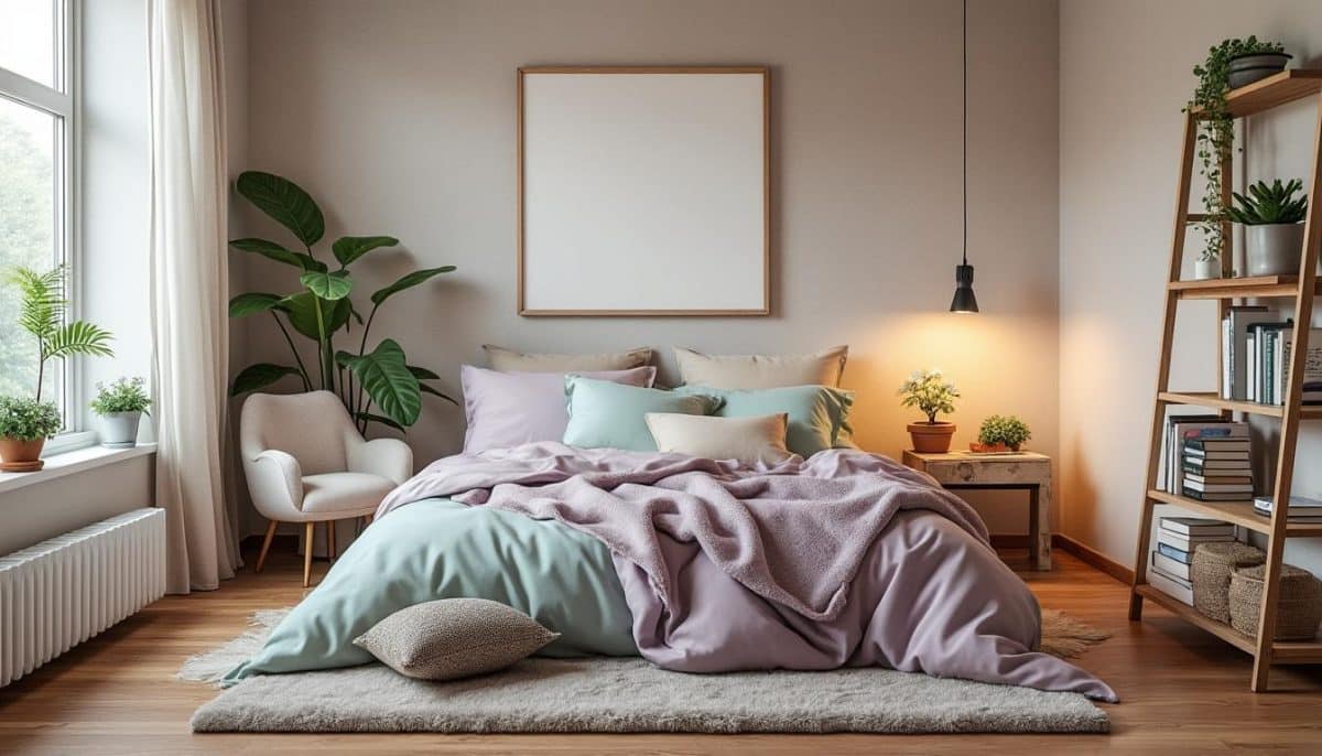 découvrez nos idées déco pour une chambre cocooning, où confort et sérénité se rencontrent. transformez votre espace en un véritable havre de paix avec des astuces d'aménagement, des couleurs apaisantes et des accessoires douillets.