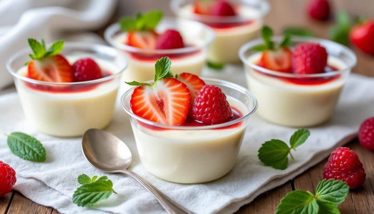 découvrez notre recette facile et délicieuse de panna cotta à préparer chez vous. apprenez à concocter ce dessert crémeux et savoureux en quelques étapes simples, pour régaler vos convives et égayer vos repas.