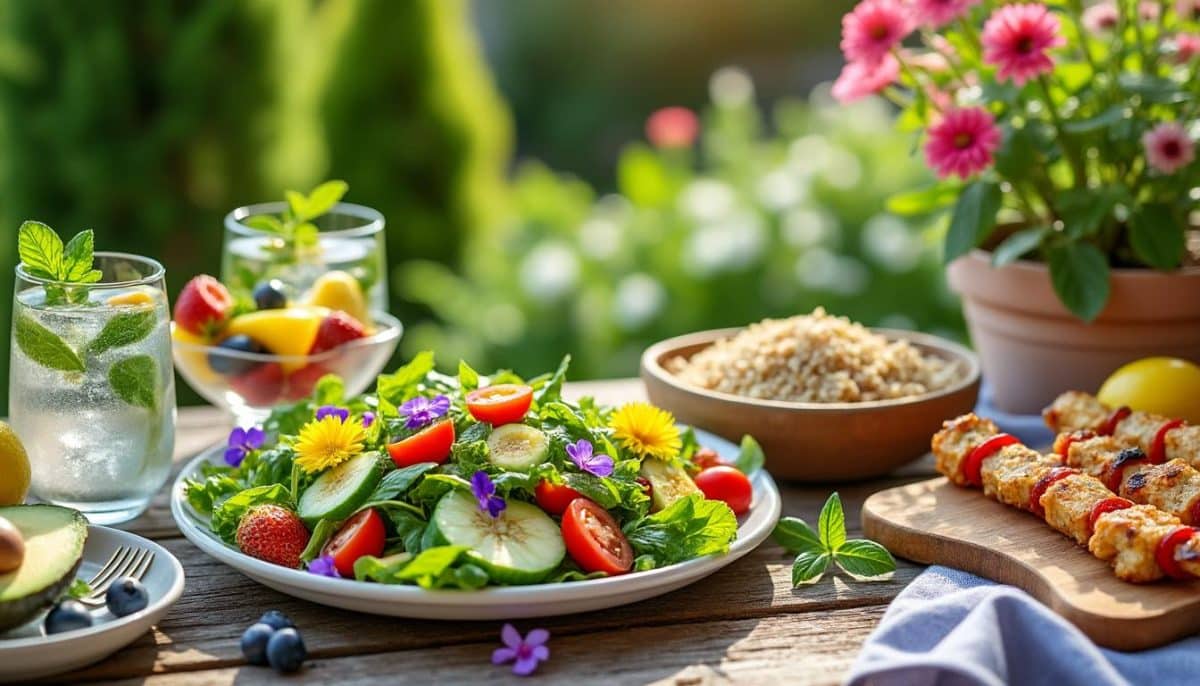 découvrez nos recettes healthy d'été, idéales pour des repas légers et rafraîchissants. savourez des délices frais qui allient santé et plaisir gustatif pour profiter pleinement de la saison estivale.