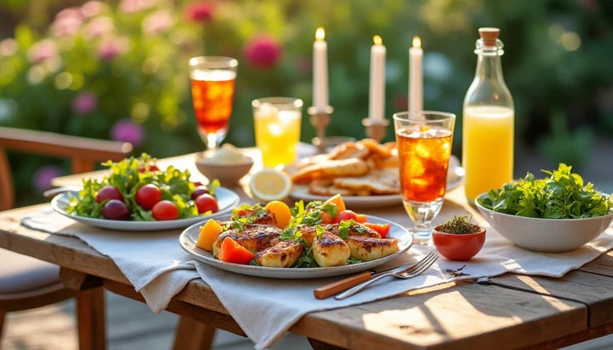 découvrez nos 10 délicieuses recettes de repas d'été qui raviront vos convives ! faciles à préparer, elles apportent fraîcheur et saveurs à vos soirées en plein air. idéales pour partager un moment convivial autour d'un bon repas.