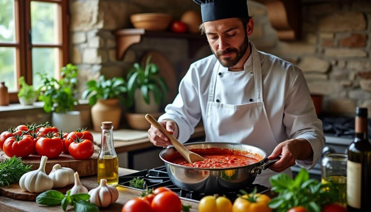 découvrez nos 2 conseils incontournables pour préparer une sauce tomate savoureuse, qui évoque le vrai goût de l'italie. transformez vos plats avec des secrets de chef et savourez l'authenticité de cette recette traditionnelle.