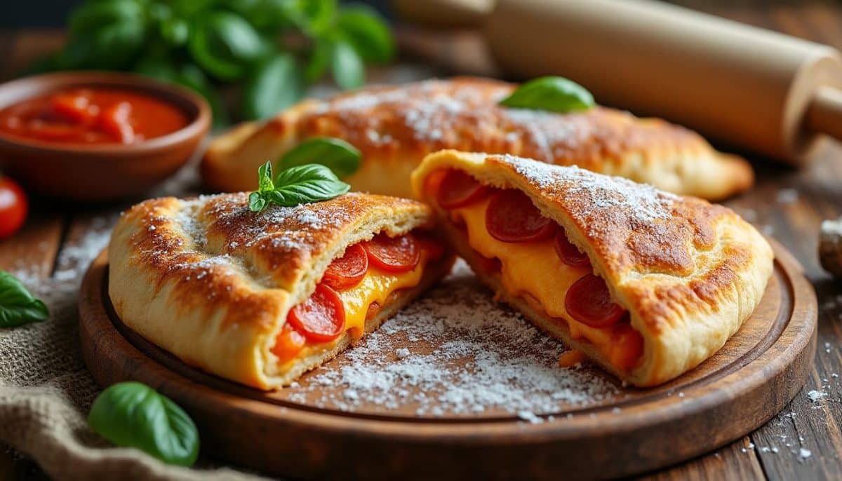 découvrez 2 délicieuses idées de calzone maison, garnies de surprises fromagères fondantes. parfaites pour un repas convivial ou une soirée entre amis, ces recettes simples et savoureuses raviront les amateurs de fromage. laissez-vous tenter par la créativité en cuisine !