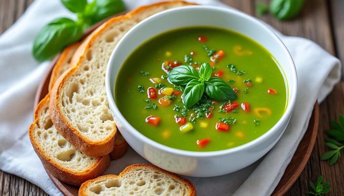 découvrez deux délicieuses recettes de soupe froide idéales pour un dîner sans effort. parfaites pour les chaudes journées d'été, ces soupes légères et rafraîchissantes sont simples à préparer et savoureuses.