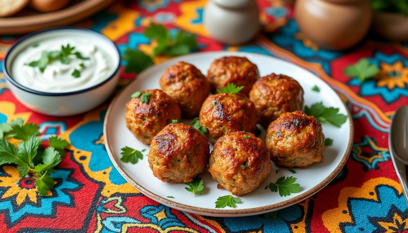 découvrez trois délicieuses recettes de boulettes orientales qui embaumeront votre table de saveurs envoûtantes. faciles à préparer, ces plats épicés et parfumés sauront ravir vos convives et ajouter une touche d'exotisme à vos repas.