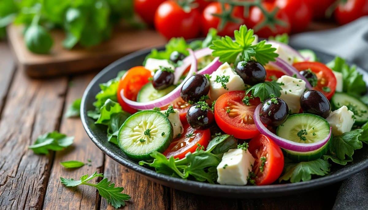 découvrez 4 astuces incontournables pour préparer une délicieuse salade grecque pleine de saveurs méditerranéennes. éveillez vos papilles avec des ingrédients frais et des conseils pratiques pour réussir cette recette emblématique.