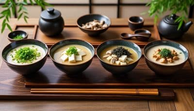 découvrez 4 astuces incontournables pour préparer une délicieuse soupe miso, une touche japonaise qui réchauffera vos soirées. apprenez à maîtriser les secrets de ce classique de la cuisine nippone et savourez des expériences gustatives uniques !