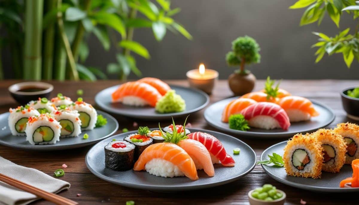 découvrez 4 délices sushi faciles à préparer pour une soirée zen inoubliable. éveillez vos papilles avec des recettes rapides et savoureuses, idéales pour une ambiance relaxante et conviviale. profitez d'un moment de détente autour de ces mets raffinés.
