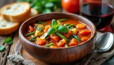 découvrez nos 5 conseils incontournables pour préparer un délicieux minestrone, une soupe italienne réconfortante qui réchauffe le cœur. apprenez à marier les saveurs authentiques des légumes frais et des herbes aromatiques pour une expérience culinaire inoubliable!